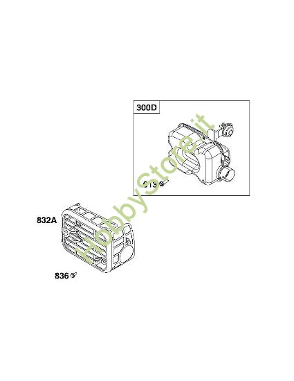 I - GRUPPO GAS DI SCARICO B&S - 10 €¦ 103M02-0099-H5 brand Stihl